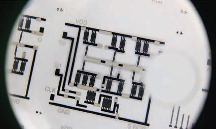 Nový proces tisku ohebných elektronických obvodů